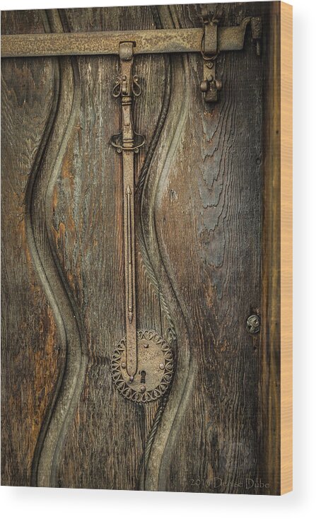 Metal Wood Print featuring the photograph Ace Of Swords by Denise Dube