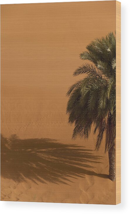 Vertical Wood Print featuring the photograph Merzouga, Morocco #6 by Axiom Photographic