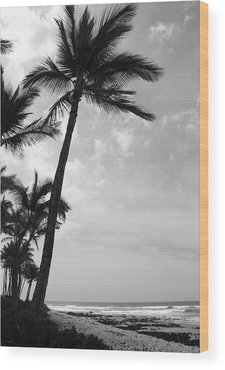 Hawaii Wood Print featuring the photograph A Hui Hou - Until We Meet Again by Kerri Ligatich