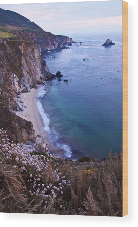 California Wood Print featuring the photograph Big Sur Coastline by Levin Rodriguez
