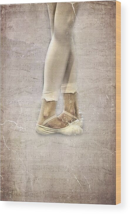 Dance Wood Print featuring the photograph Fifth Position by Pamela Steege