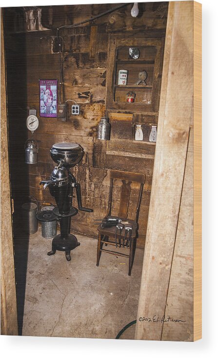 Barns Wood Print featuring the photograph Finken Utility Room by Ed Peterson