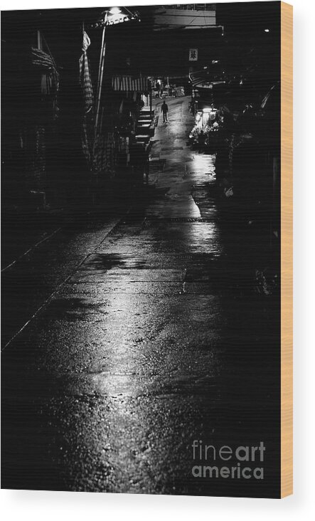 Soho Wood Print featuring the photograph Soho Noir by Dean Harte