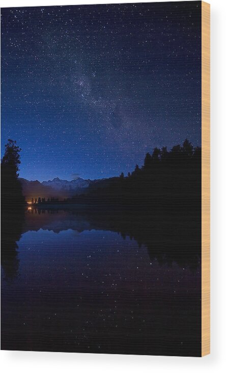 Stars Wood Print featuring the photograph Stars by Ng Hock How