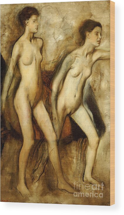 Naked girls spartans Young Spartan Girls Provoking The Boys Wood Print By Edgar Degas