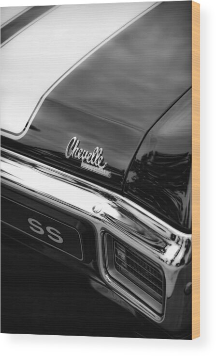 1970 Wood Print featuring the photograph 1970 Chevrolet Chevelle SS 396 by Gordon Dean II