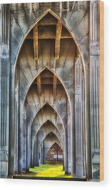 Arches Wood Print featuring the photograph Arches for Days #1 by Darren White