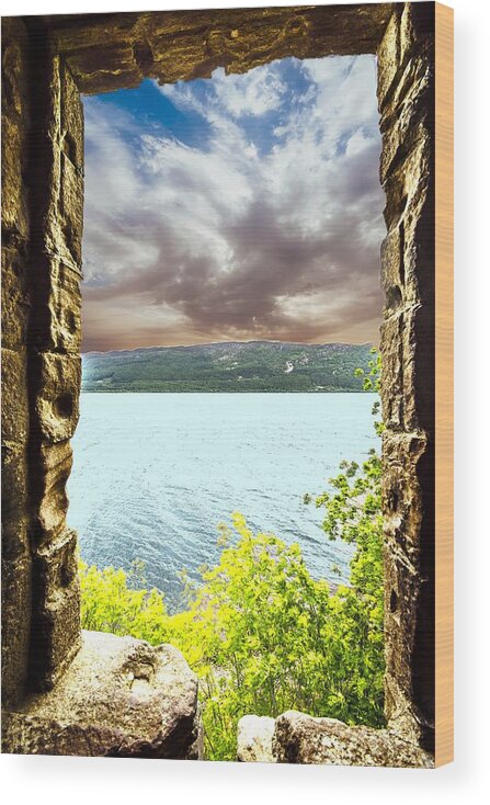 Scotland Wood Print featuring the photograph Loch Ness #1 by Bill Howard