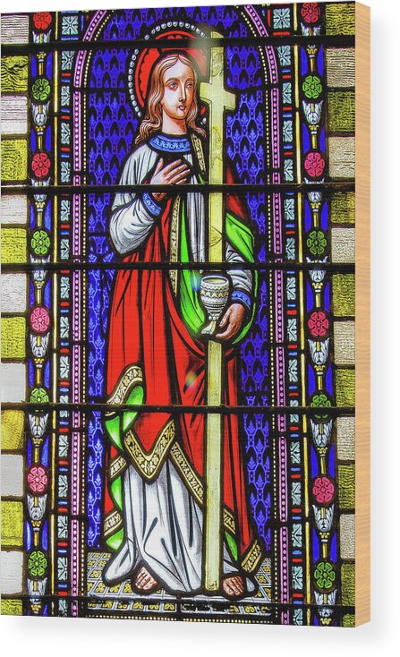 Saint Annes Wood Print featuring the digital art Saint Anne's Windows #26 by Jim Proctor