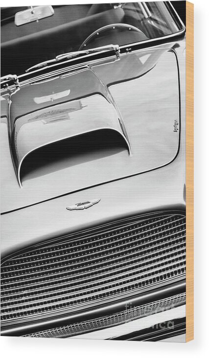 1960 Wood Print featuring the photograph 1960 Aston Martin DB4 Series 1 by Tim Gainey