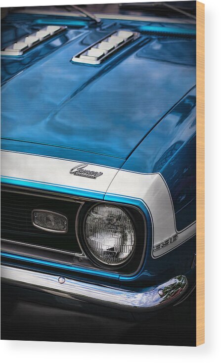 1968 Wood Print featuring the photograph 1968 Chevy Camaro SS 396 by Gordon Dean II