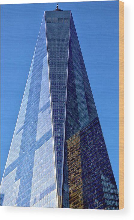 Freedom Tower Wood Print featuring the photograph Freedom Tower #2 by Mitch Cat