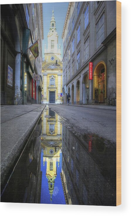 Vienna Austria Wood Print featuring the photograph Vienna Austria #20 by Paul James Bannerman