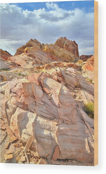 Valley Of Fire State Park Wood Print featuring the photograph Valley of Fire #282 by Ray Mathis