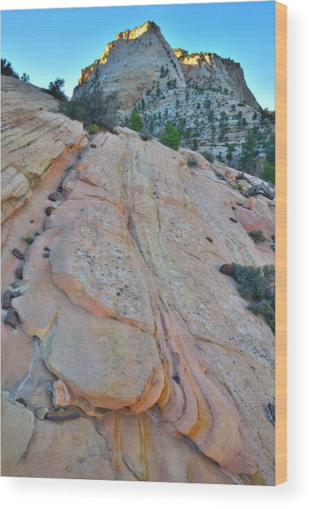 Zion National Park Wood Print featuring the photograph Zion National Park #42 by Ray Mathis