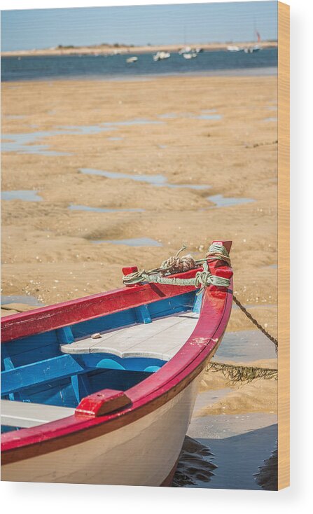  Wood Print featuring the photograph Portugal Algarve Cacela Velha #6 by Ernesto Santos