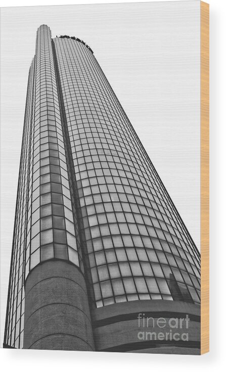 Skyscraper Hotel Wood Print featuring the photograph Above And Beyond by Jody Frankel 