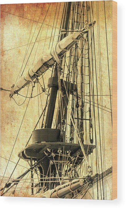 Cleveland Wood Print featuring the photograph Ahoy Mate by Stewart Helberg