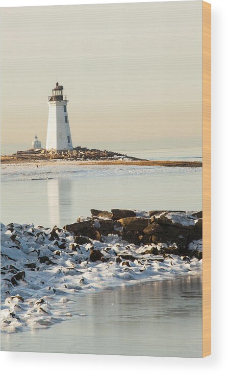Seaside Wood Print featuring the photograph Black Rock Harbor by Karol Livote