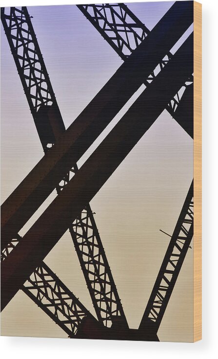 Australia Wood Print featuring the photograph Bridge No. 1-1 by Sandy Taylor
