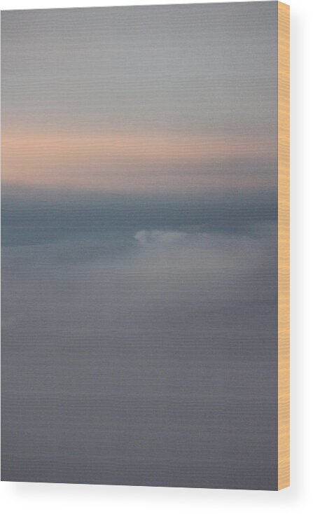 Photograph; Giclee Wood Print featuring the photograph Cloud Abstract II by Suzanne Gaff