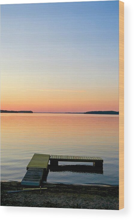 Lake Champlain Wood Print featuring the photograph Find Your Harbor by Mike Reilly