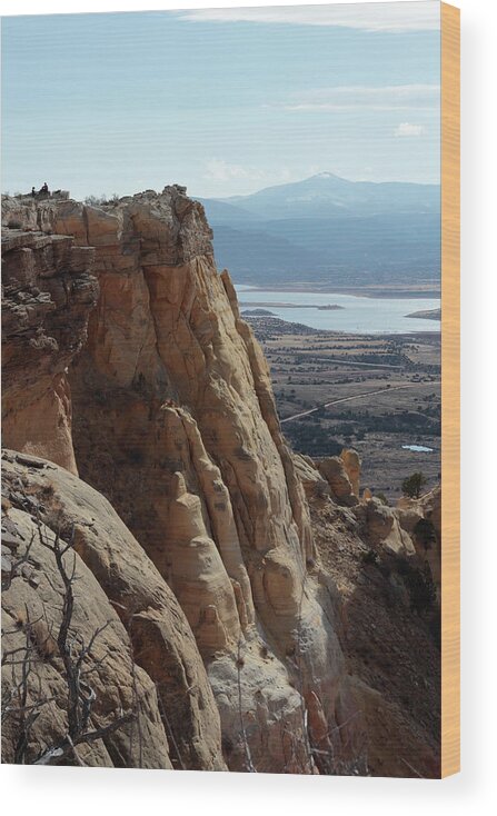 Ghost Ranch Wood Print featuring the photograph Ghost Ranch by David Diaz