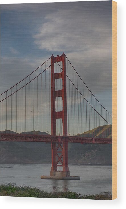 Golden Gate Bridge Wood Print featuring the photograph Golden Gate by Paul Freidlund