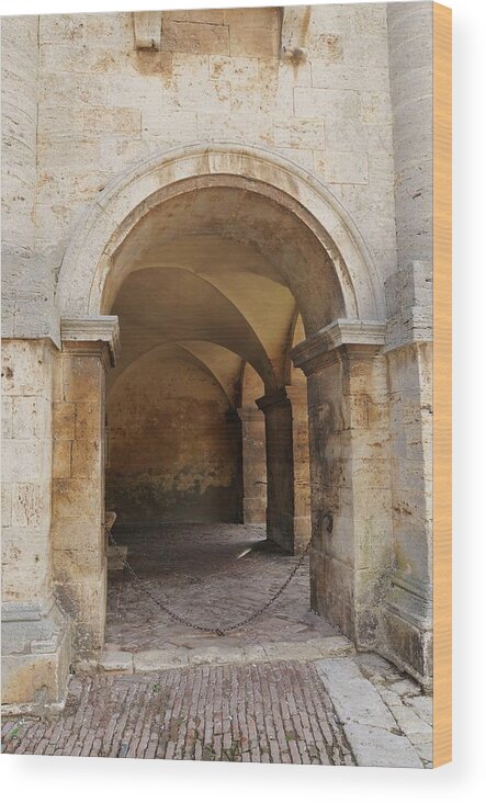 Europe Wood Print featuring the photograph Italy - Door Sixteen by Jim Benest