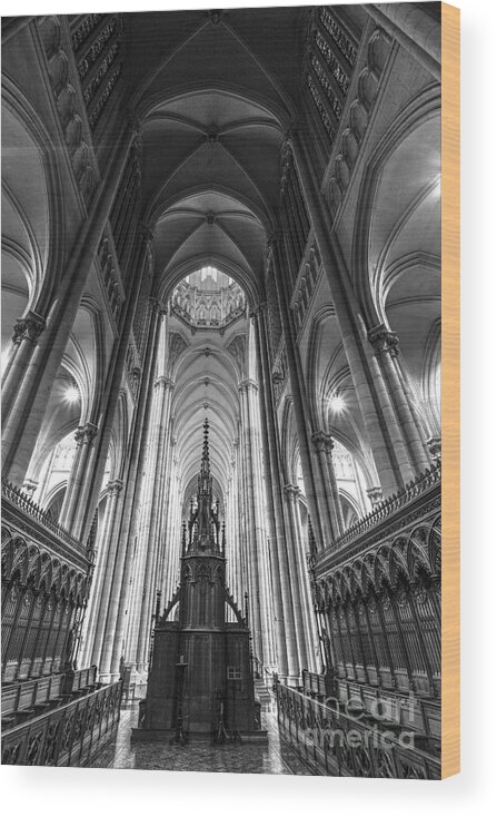 La Plata Cathedral Wood Print featuring the photograph La Plata 01 by Bernardo Galmarini