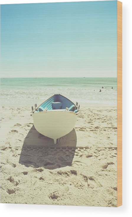 Lifeboat Wood Print featuring the photograph Lifeboat by Colleen Kammerer