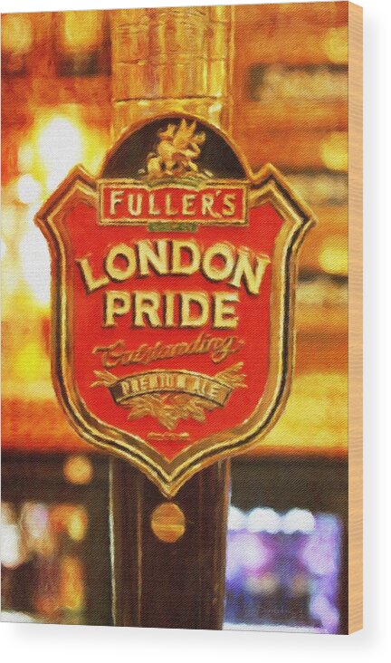 London Wood Print featuring the photograph London Pride by Diane Lindon Coy