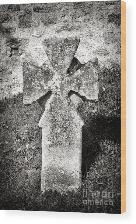 Patty Wood Print featuring the photograph Malta Cross  by Olivier Le Queinec