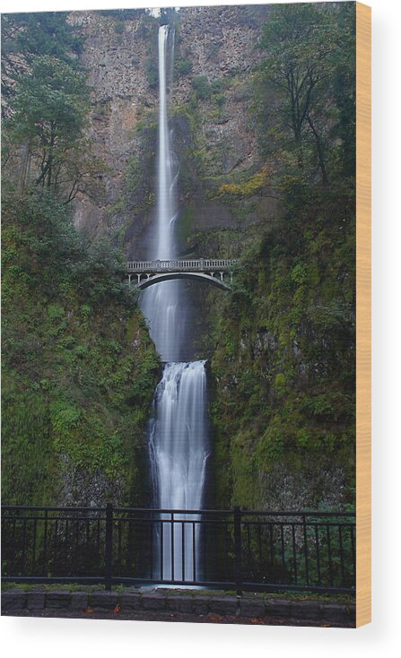 Multnomah Falls Wood Print featuring the photograph More Multnomah Falls by Todd Kreuter