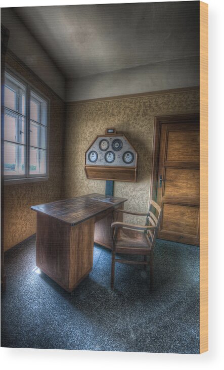 German Wood Print featuring the photograph Office power by Nathan Wright