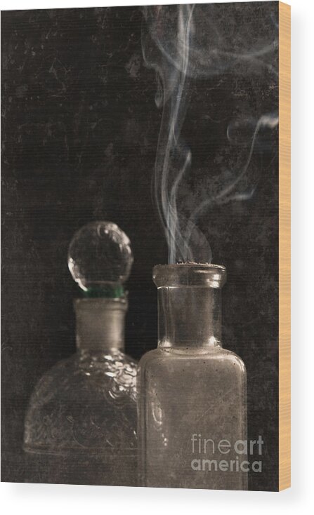 Potion Wood Print featuring the photograph Potions by Clayton Bastiani