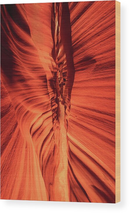 Red Breaks Wood Print featuring the photograph Red Breaks by Wasatch Light
