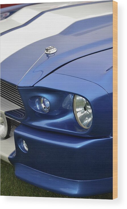  Wood Print featuring the photograph Shelby Mustang by Dean Ferreira