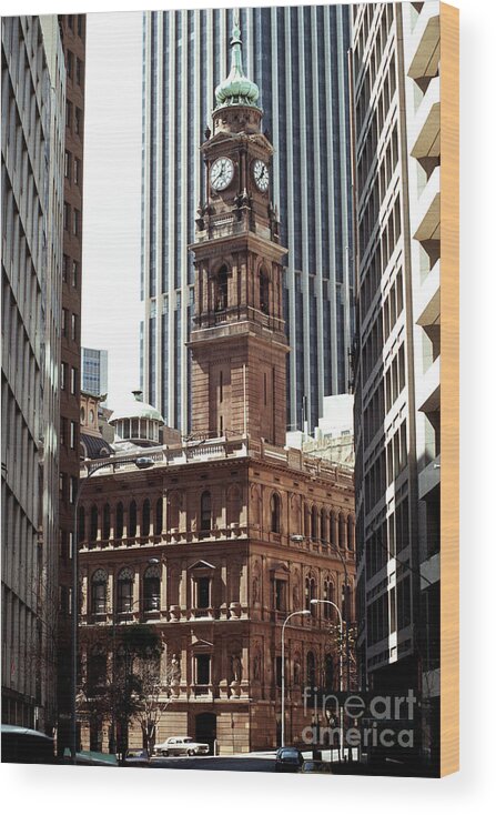 Australia Wood Print featuring the photograph Sydney Old Building 01 by Rick Piper Photography