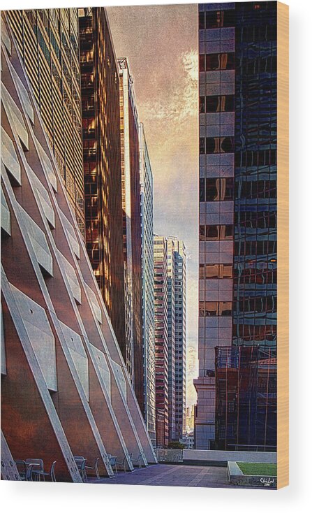 Elevated Acre Wood Print featuring the photograph The Elevated Acre by Chris Lord