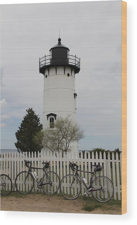 Light House Wood Print featuring the photograph The long ride by Charlene Reinauer