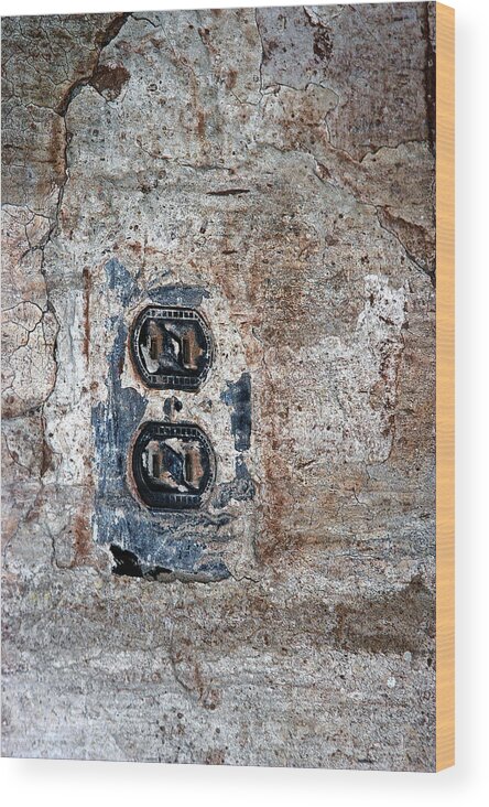 Old Wood Print featuring the photograph The Outlet by DArcy Evans