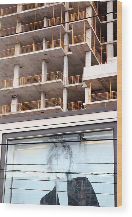 Condo Wood Print featuring the photograph Thoughts On Progress by Kreddible Trout
