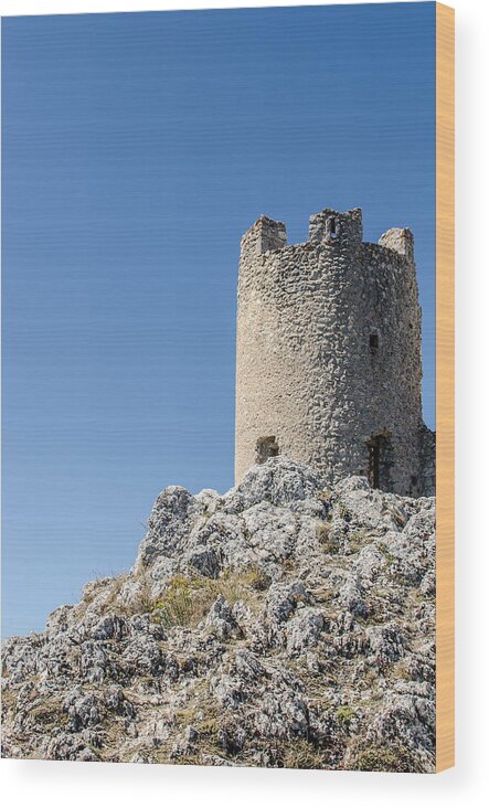 Italy Wood Print featuring the photograph Watchtower of Heaven 2 by AM FineArtPrints