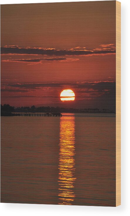 Sunsets Wood Print featuring the photograph When You See Beauty by Jan Amiss Photography