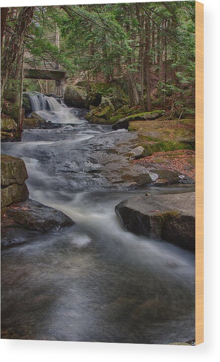 #vistaphotography Wood Print featuring the photograph Winding downstream by Jeff Folger