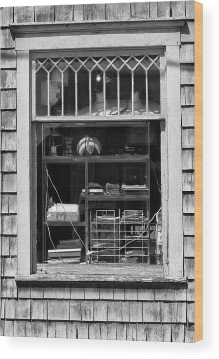 Window Wood Print featuring the photograph Window Study #12 by Dick Pratt