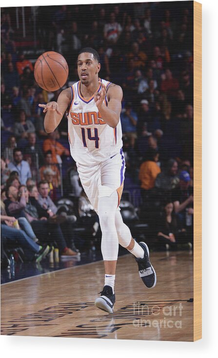 De'anthony Melton Wood Print featuring the photograph Minnesota Timberwolves V Phoenix Suns #1 by Michael Gonzales