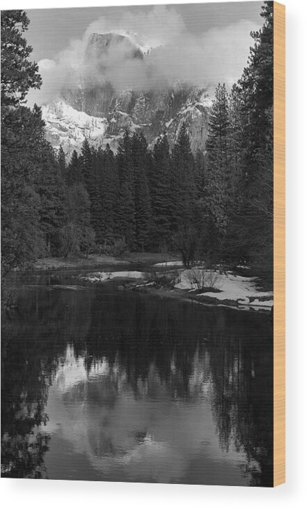 1980-1989 Wood Print featuring the photograph Yosemite National Park In Winter #10 by George Rose