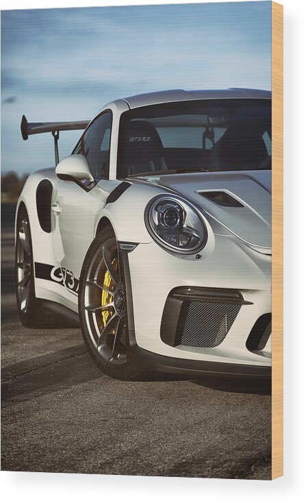 Cars Wood Print featuring the photograph #Porsche 911 #GT3RS #Print #26 by ItzKirb Photography